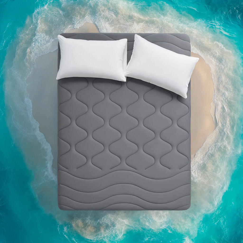 Cooling Mattress Topper - Breathable, Deep Pocket & Machine Washable