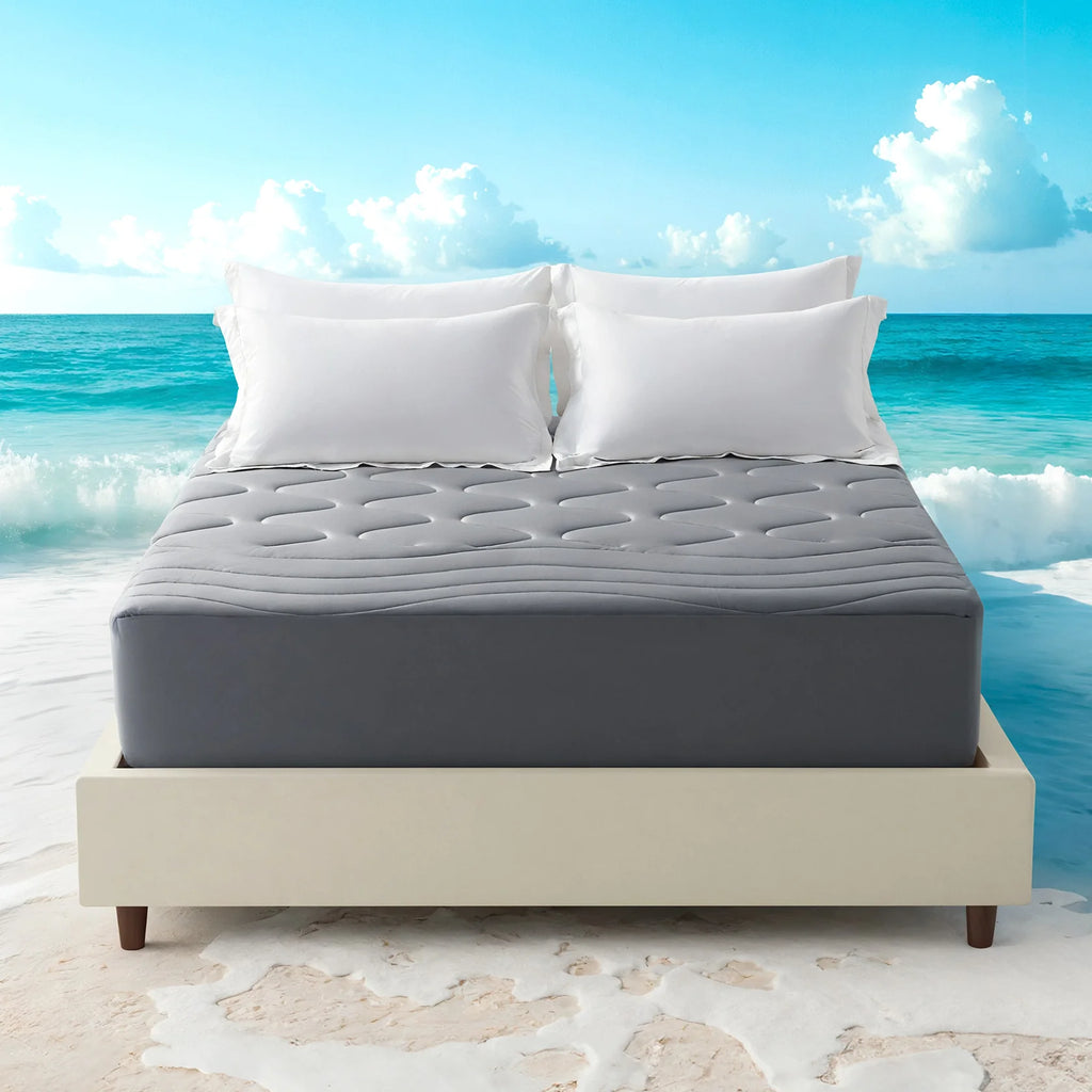 Cooling Mattress Topper - Breathable, Deep Pocket & Machine Washable