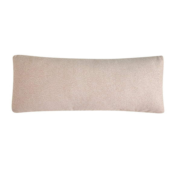 14"x36" Chenille Boucle Decorative Throw Pillow Covers, Lumbar Support for Recliner(2 Pack)