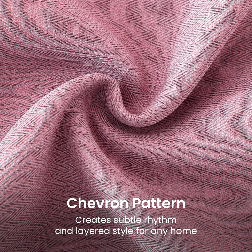 18×18 Inch Throw Pillow Covers (2 Pack), Chevron Pattern