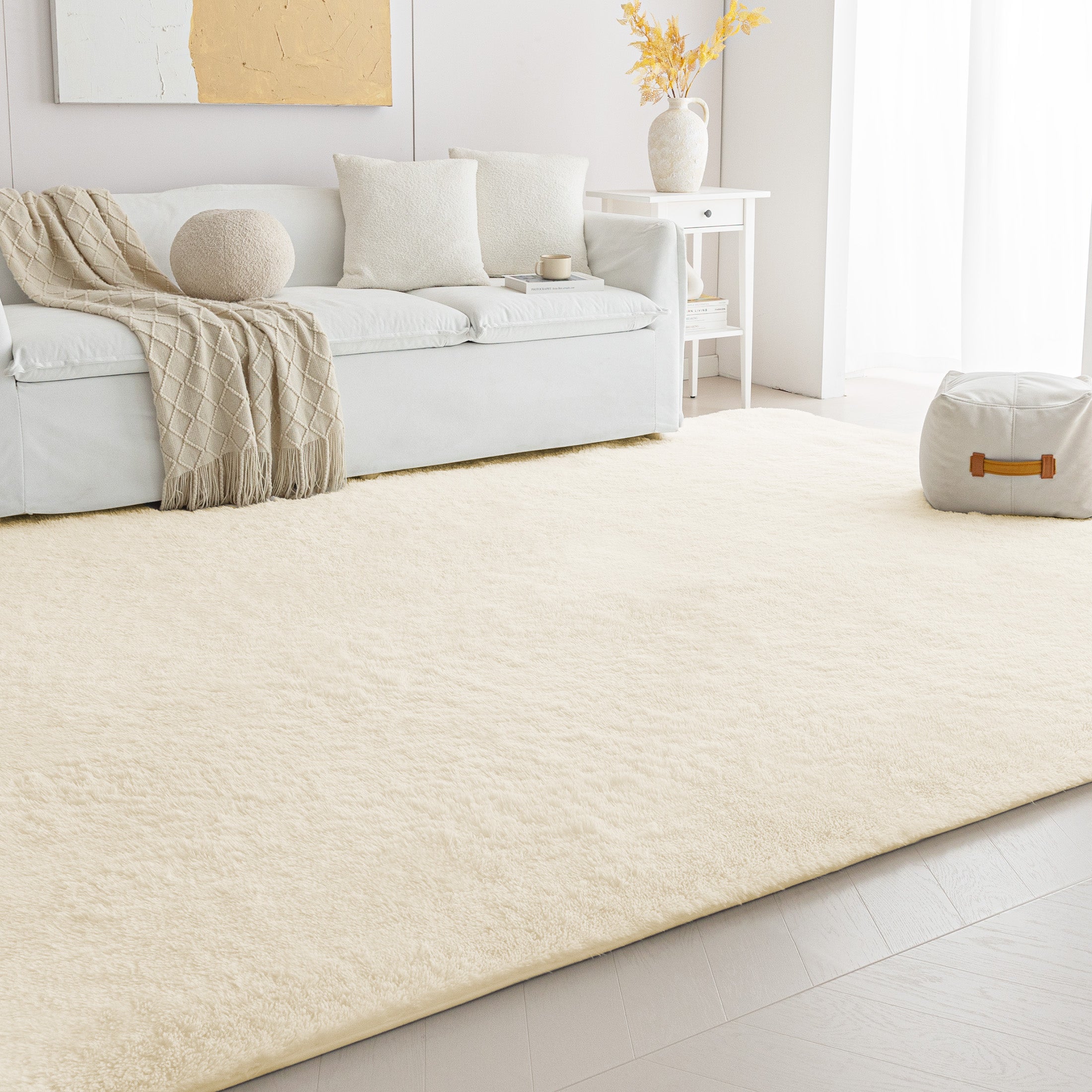 Sleep Zone Ultra-Soft Plush Area Rug