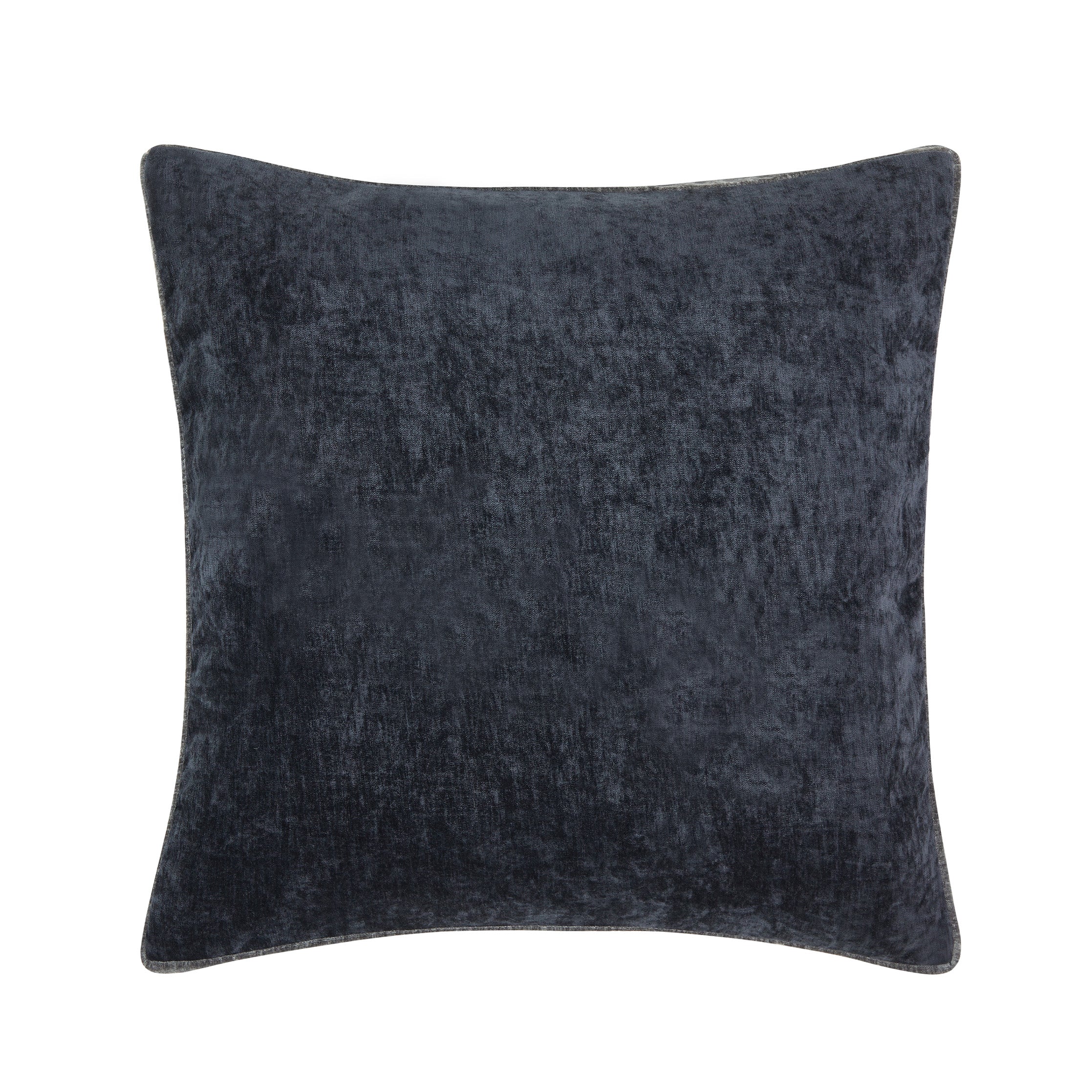 22"x22" Chenille Contrast Gusset Decorative Throw Pillow Covers, Vibrant for Entryway Bench(2 Pack)