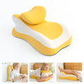 Memory Foam Reading Pillow, Multi-Position Support Bed Pillow for Petite Adults