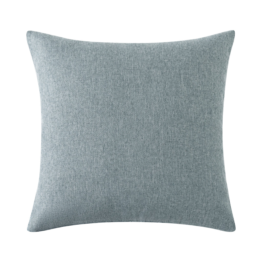 Linen Look Throw Pillow Covers 18x18 Inch, Set of 2