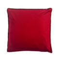 21"x21" Red Thick Thread Whipstitch Decorative Throw Pillow Covers, Festive for Holiday Decor(2 Pack)
