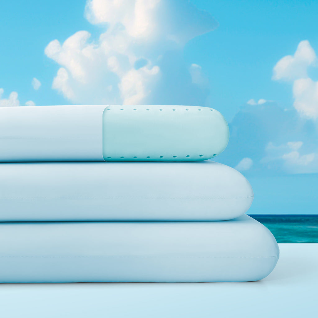 Cooling Memory Foam Pillow - Breathable & Supportive for All Sleep Positions
