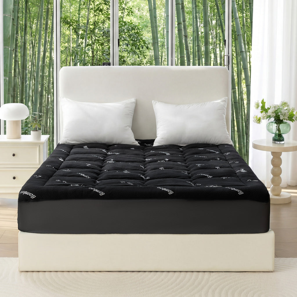 Sleep Zone 11oz Rayon from Bamboo Mattress Pad