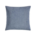 20"x20" Navy Blue Pinwale Corduroy Decorative Throw Pillow Covers, Retro for Den(2 Pack)