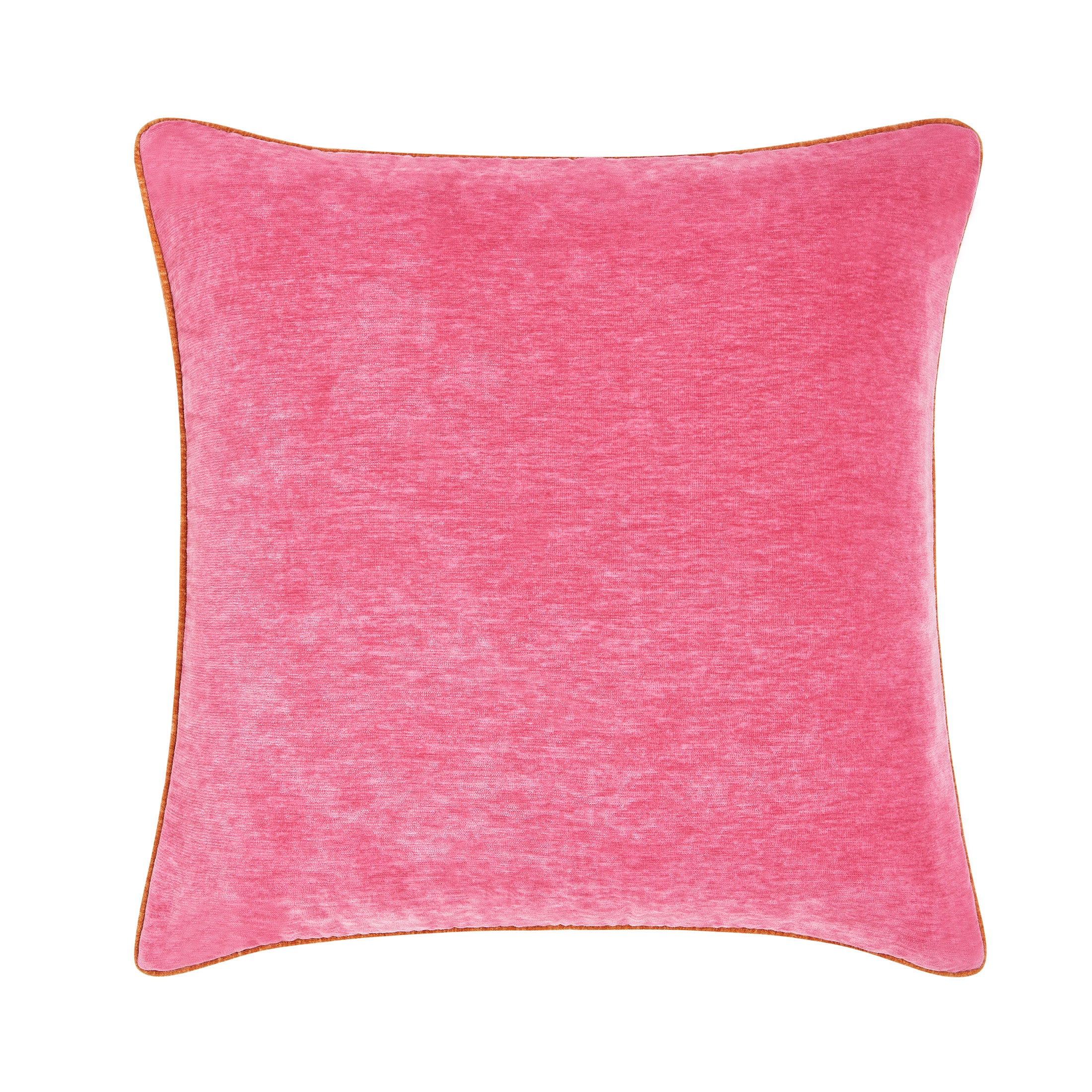 20"x20" Maya Velvet Contrast Cording Decorative Throw Pillow Covers (2 Pack)