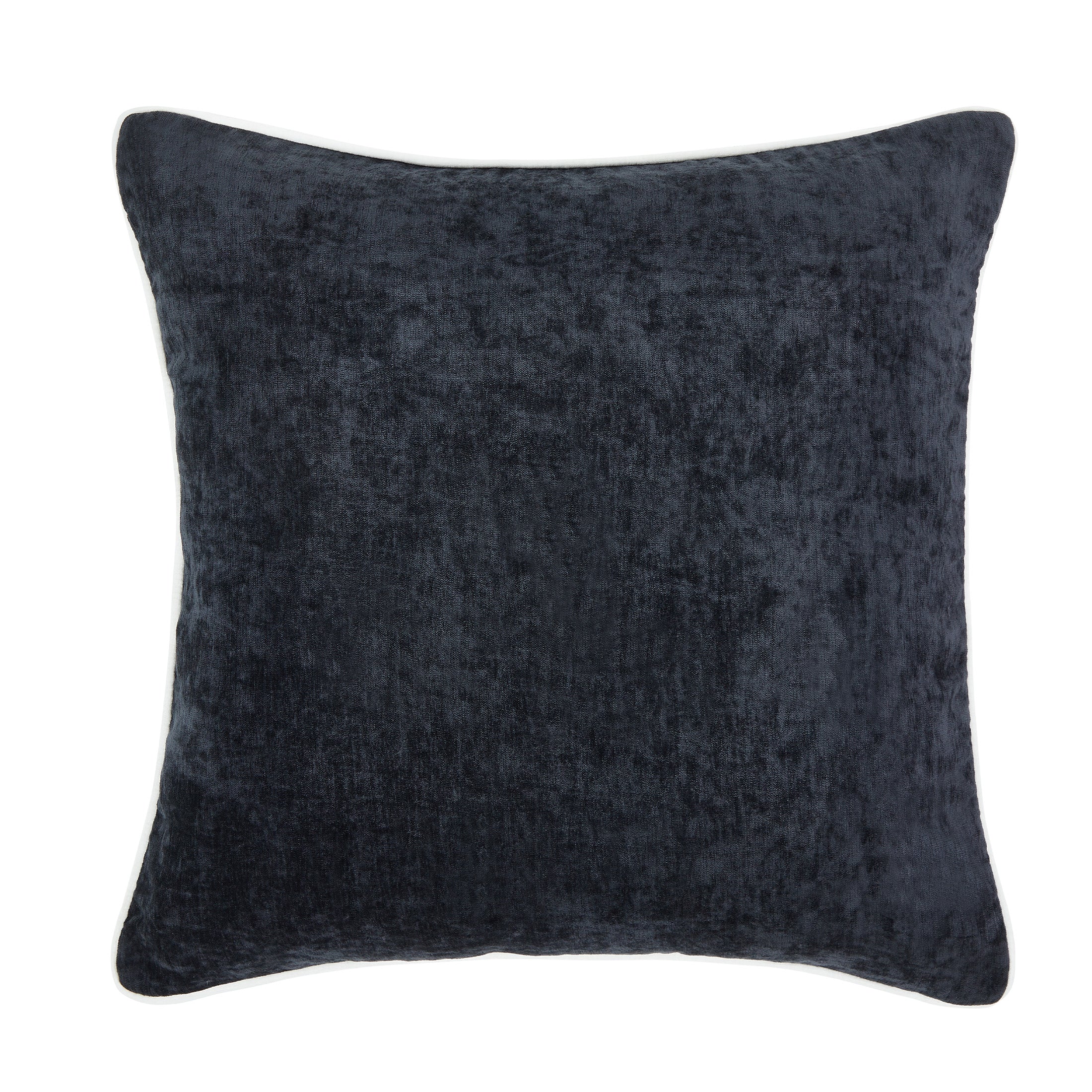 20"x20" Maya Velvet Contrast Cording Decorative Throw Pillow Covers (2 Pack)