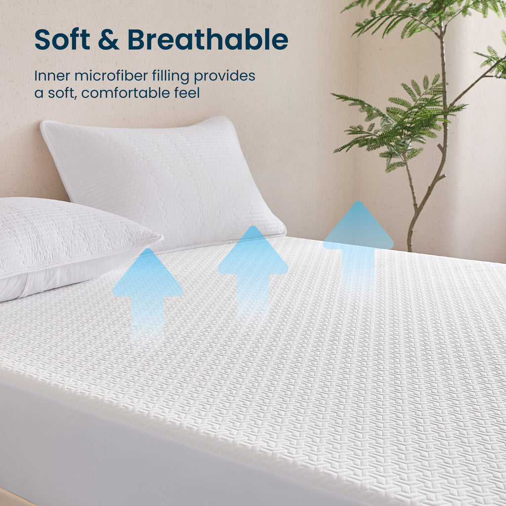 Sleep Zone Waterproof Mattress Protector