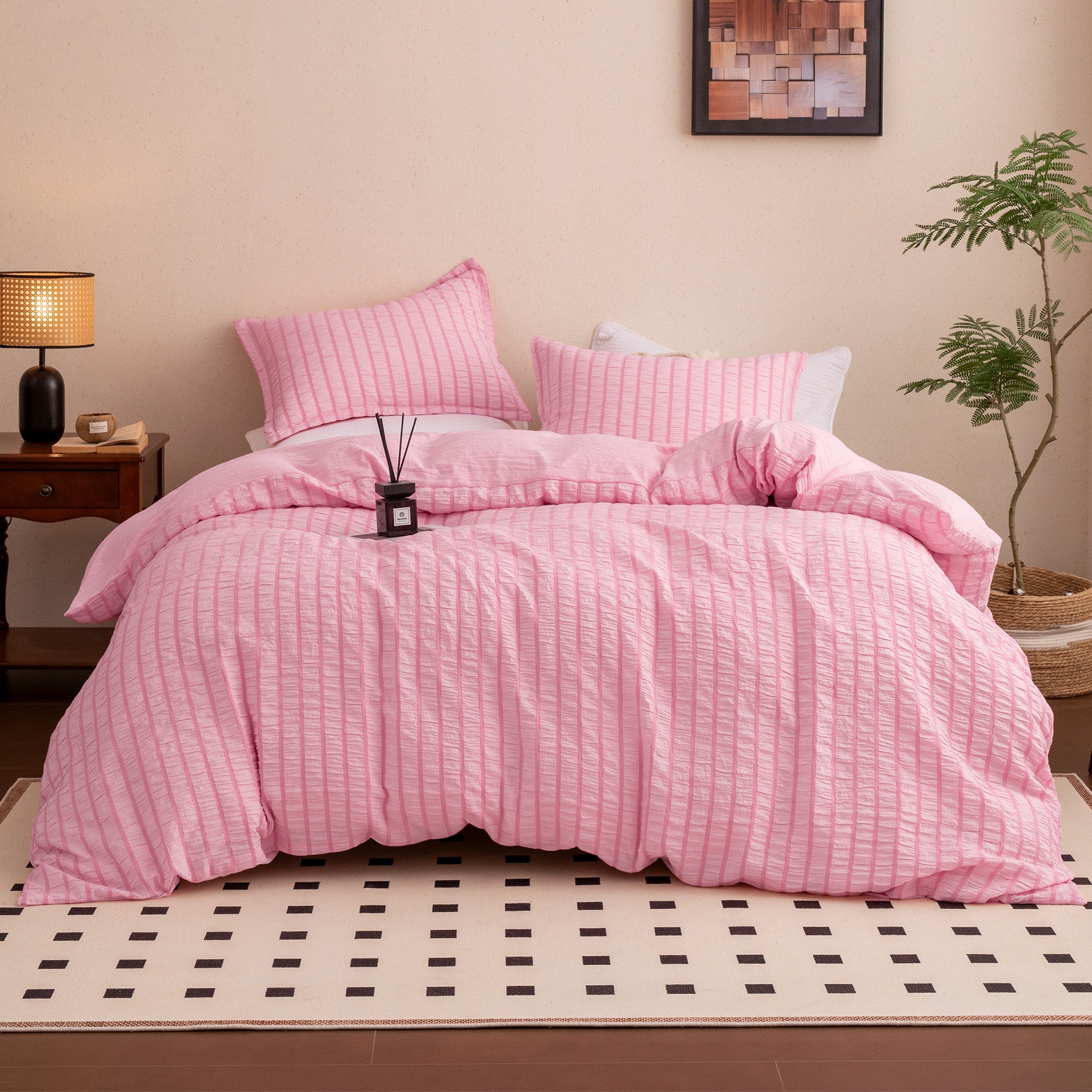 Jersey Knit Sheet Set, 14 Inch Deep Pocket Bedding