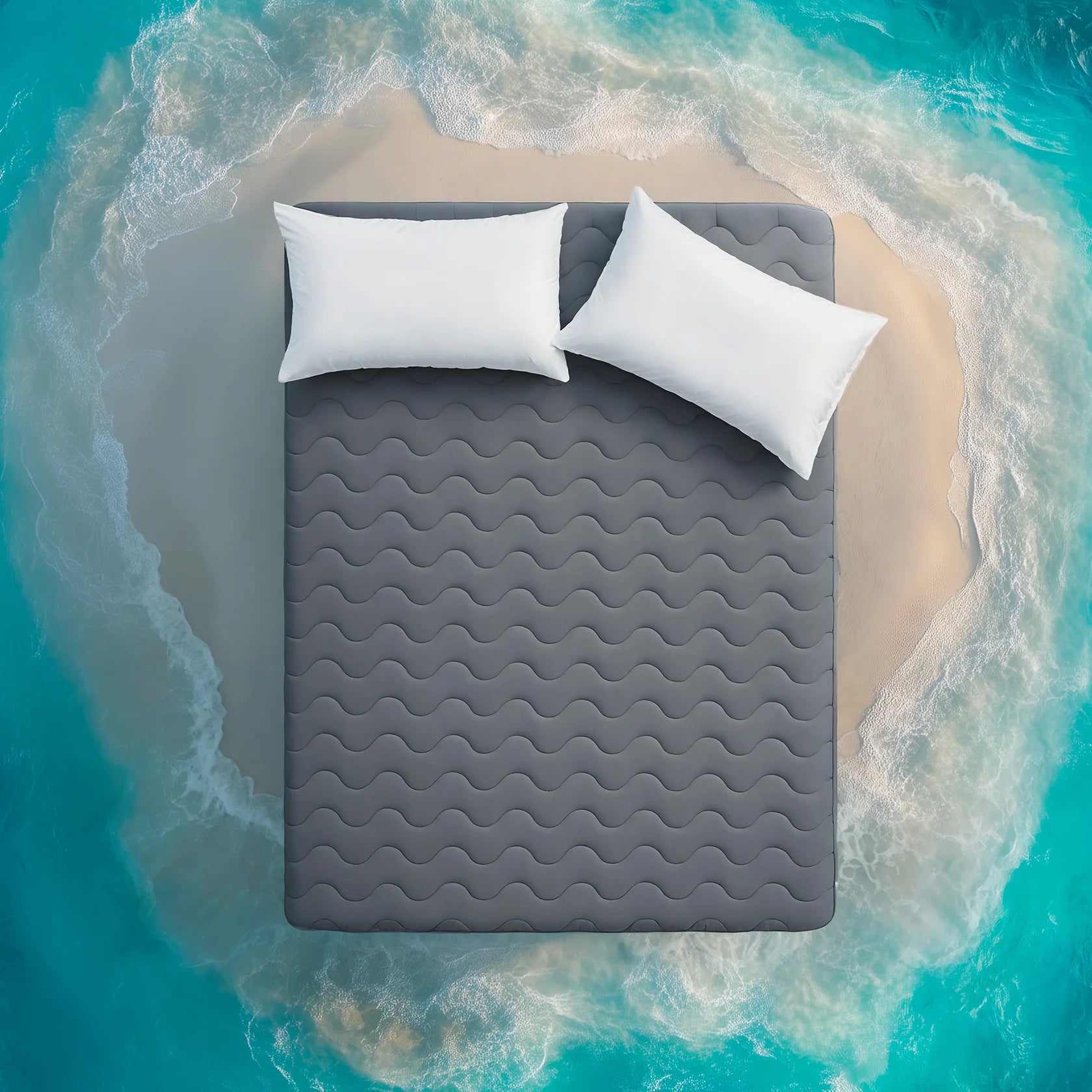 Cooling Mattress Pad, Waterproof Bedding Protector for Hot Sleepers