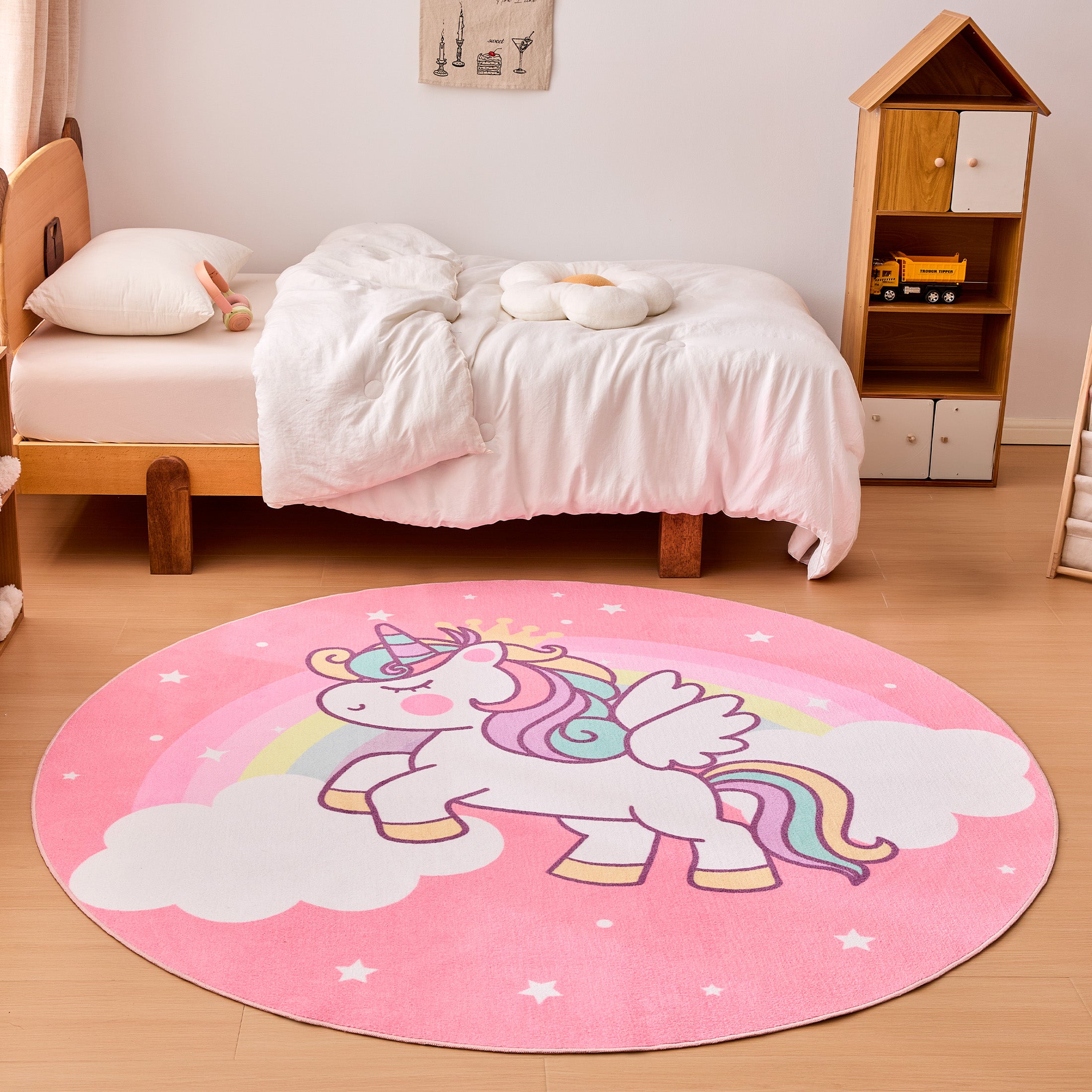 Kids Rugs for Playroom, Non Slip Area Rugs for Bedroom