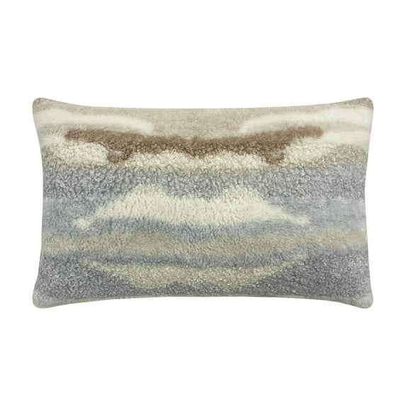 Patchwork Boucle Decorative Throw Pillow Covers, Cute for Toddler Bed(2 Pack)