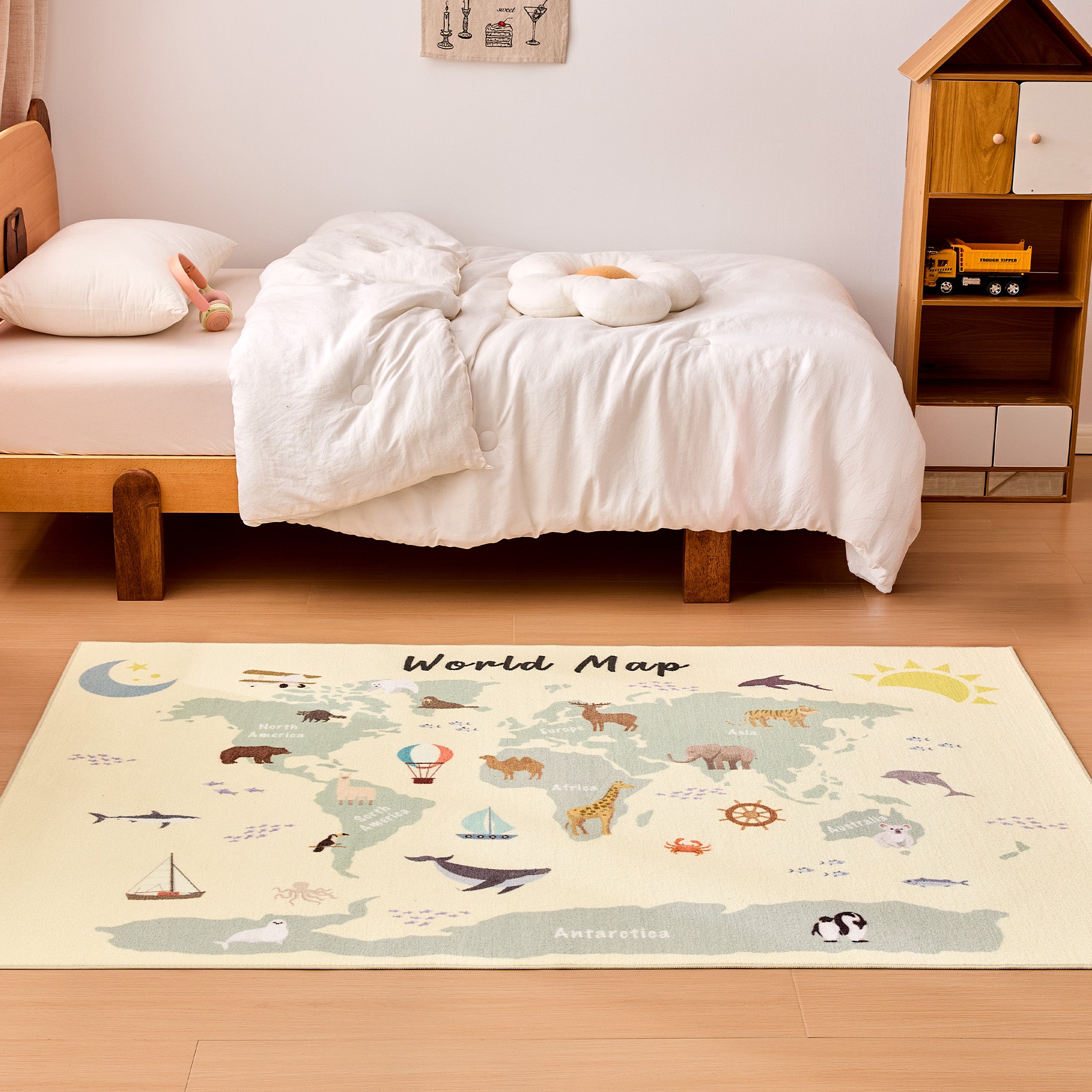 Kids Rugs for Playroom, Non Slip Area Rugs for Bedroom