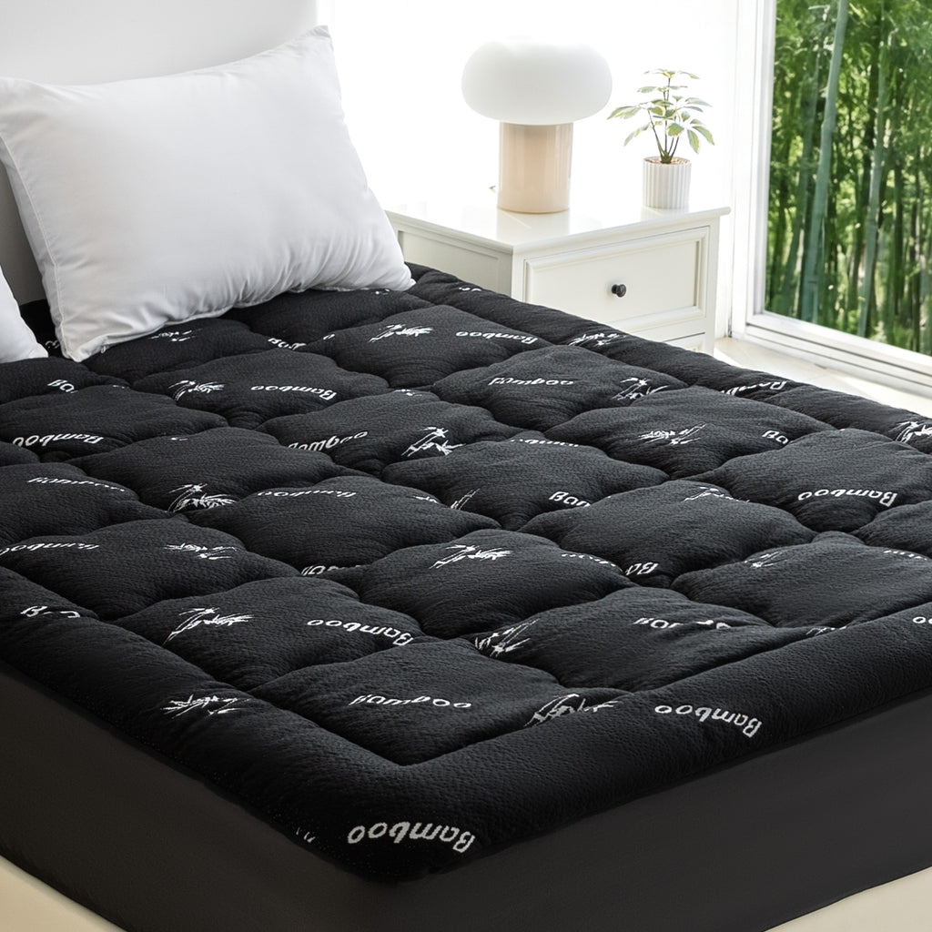 Sleep Zone 11oz Rayon from Bamboo Mattress Pad