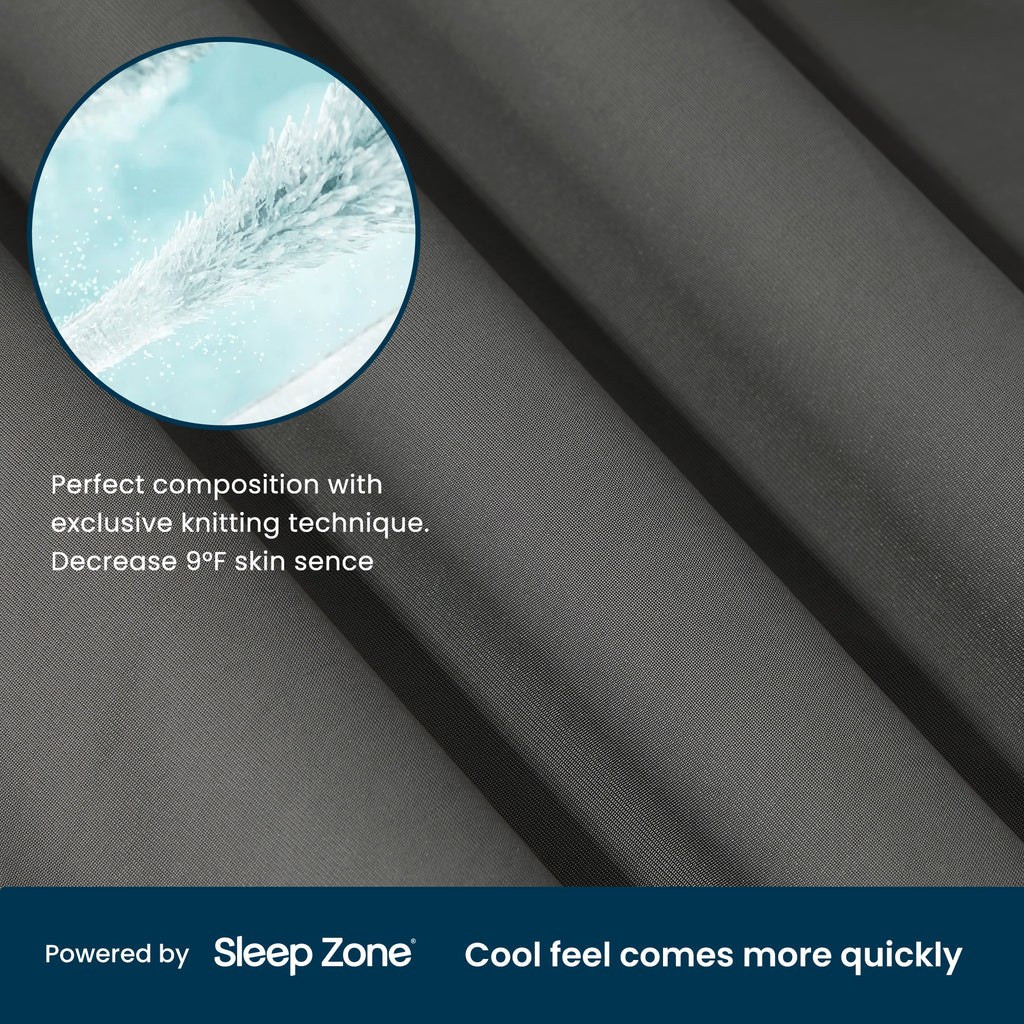 Cool Zone Reversible Cooling Comforter Set for Hot Sleepers
