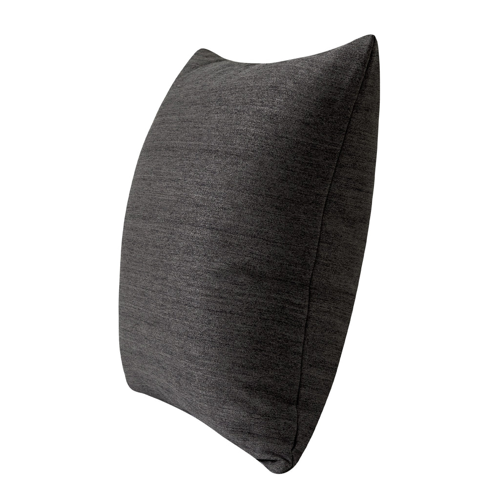 2 Pack 18"x18" Cationic-Dyed Linen Look Throw Pillow Covers