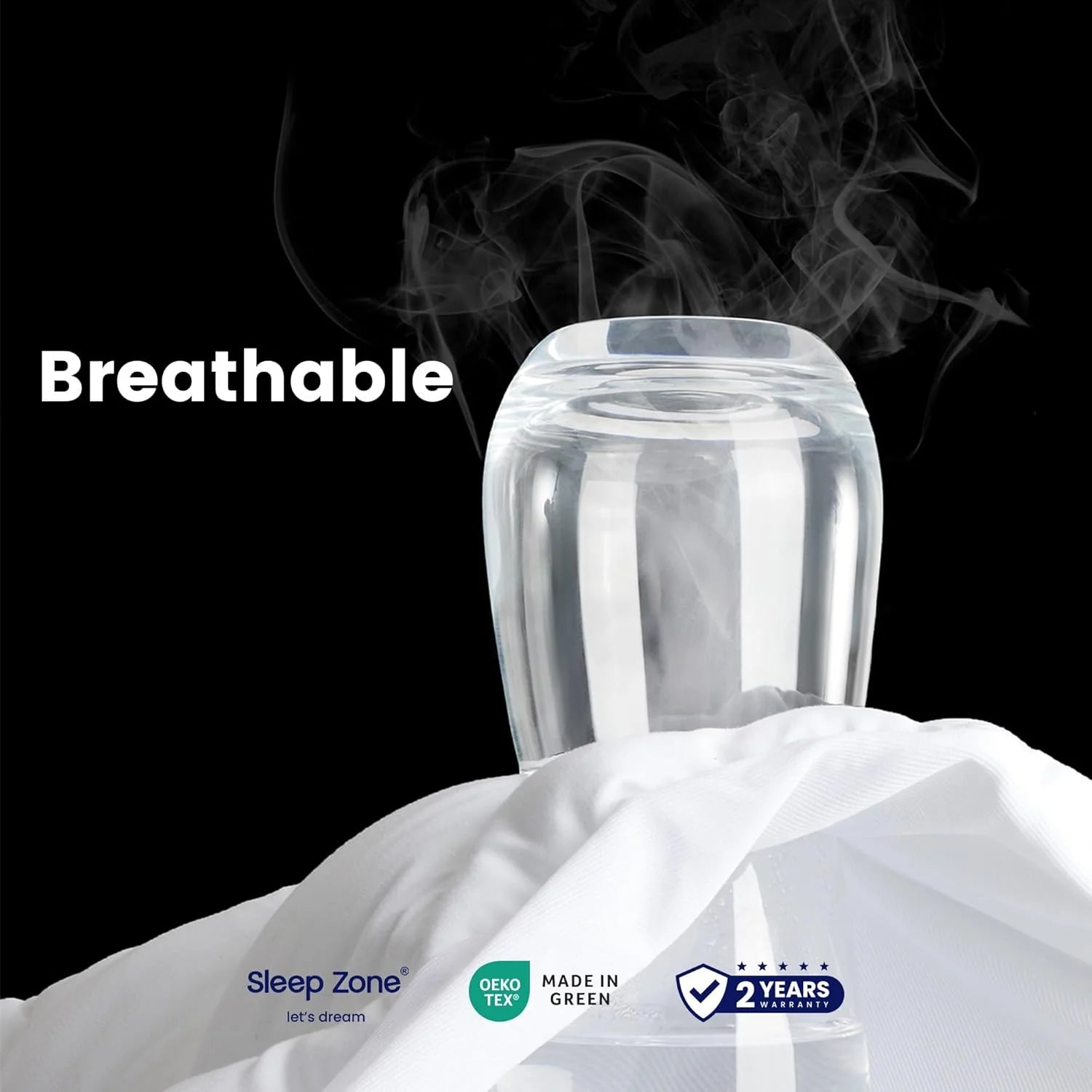 Quilted Fitted Mattress Protector, Mattress pad