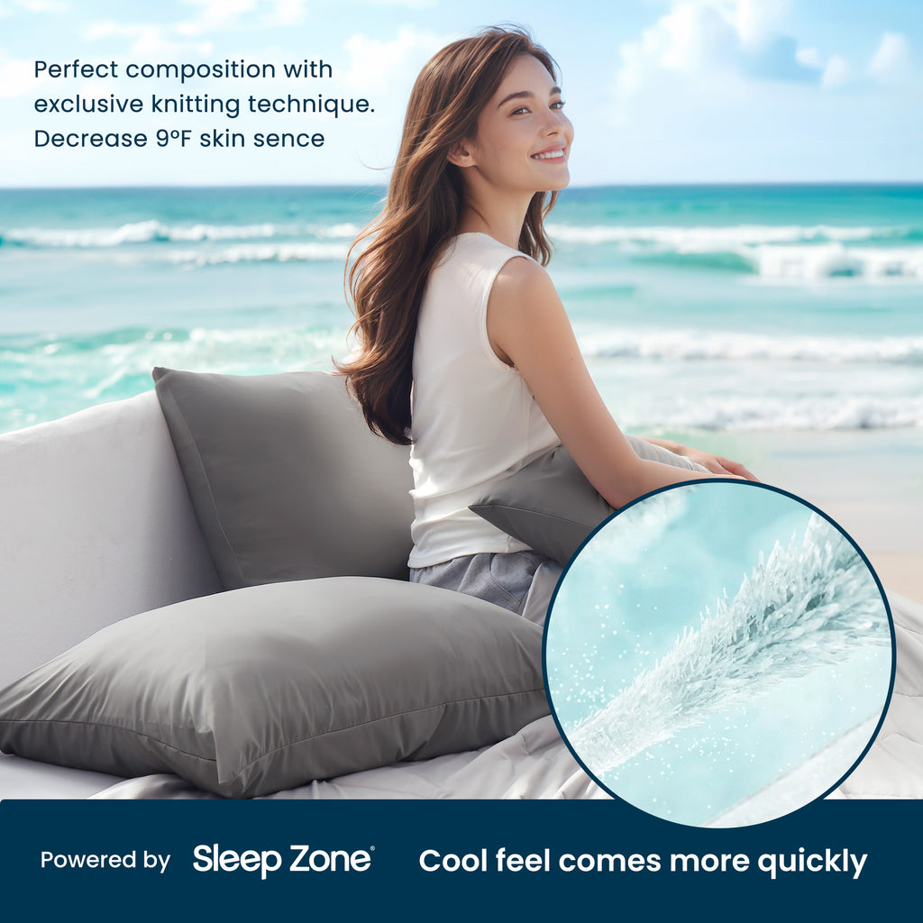 Cool Zone Cooling Pillowcase Set of 2