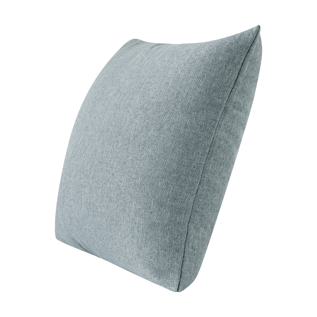 Linen Look Throw Pillow Covers 18x18 Inch, Set of 2