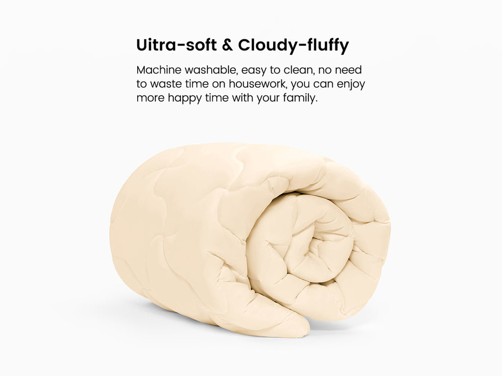 Premium Cooling Mattress Pad for Hot Sleepers - Beige