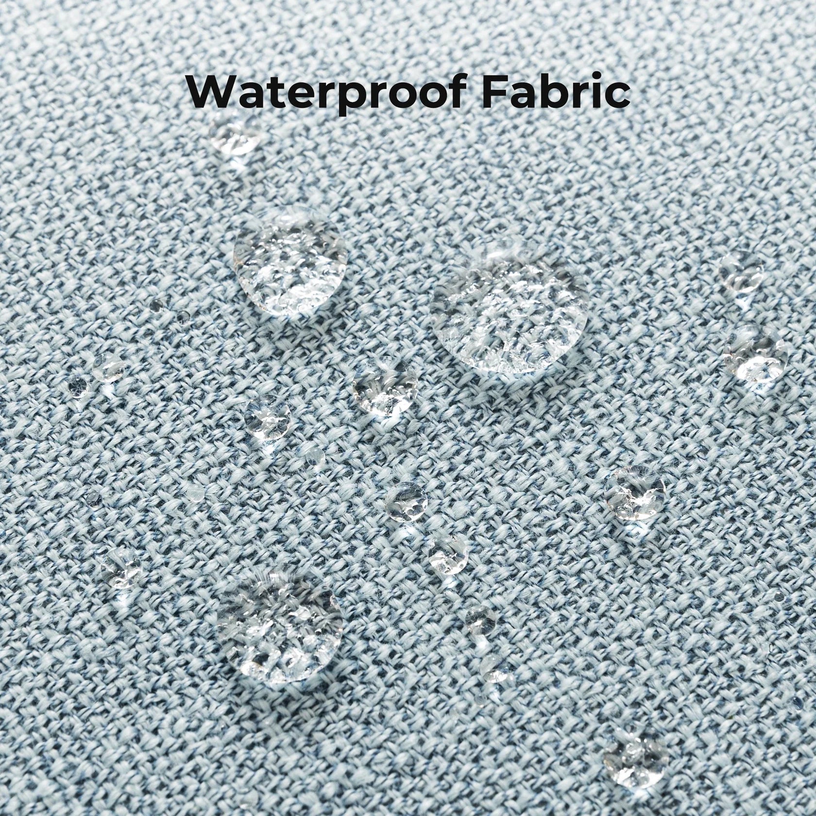 15“×15” Reversible Tablecloths, Linen-like Waterproof Table Linen (Set of 4)