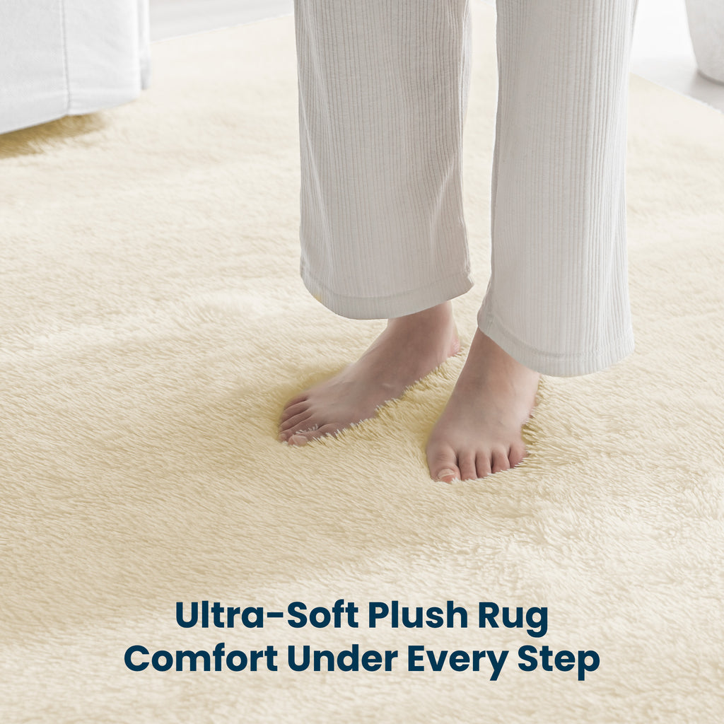 Sleep Zone Ultra-Soft Plush Area Rug