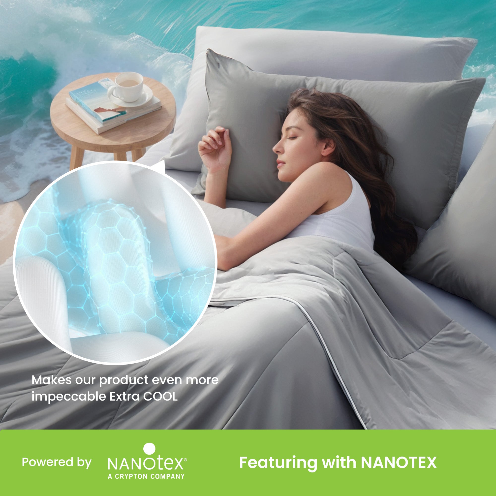 Cool Zone Cooling Pillowcase Set of 2