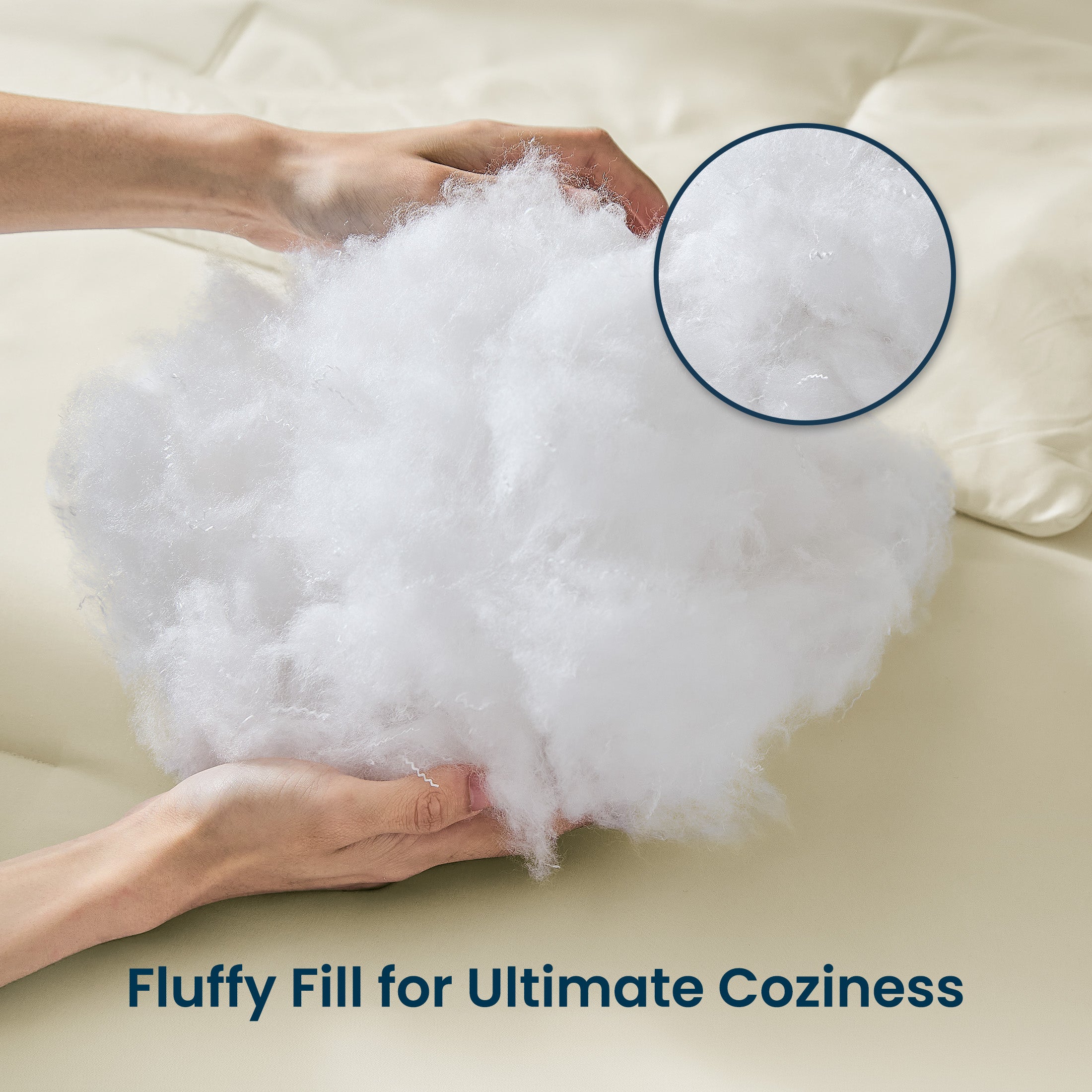85gsm Luxury Plush Solid Microfiber Comforter Set, All Season Ultra Soft Bedding