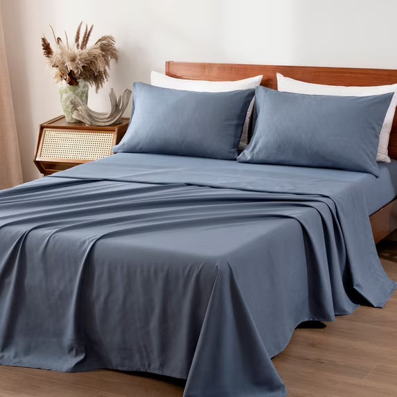 Bed Sheets, Piece Hotel Luxury Embossed Bedding Sheets