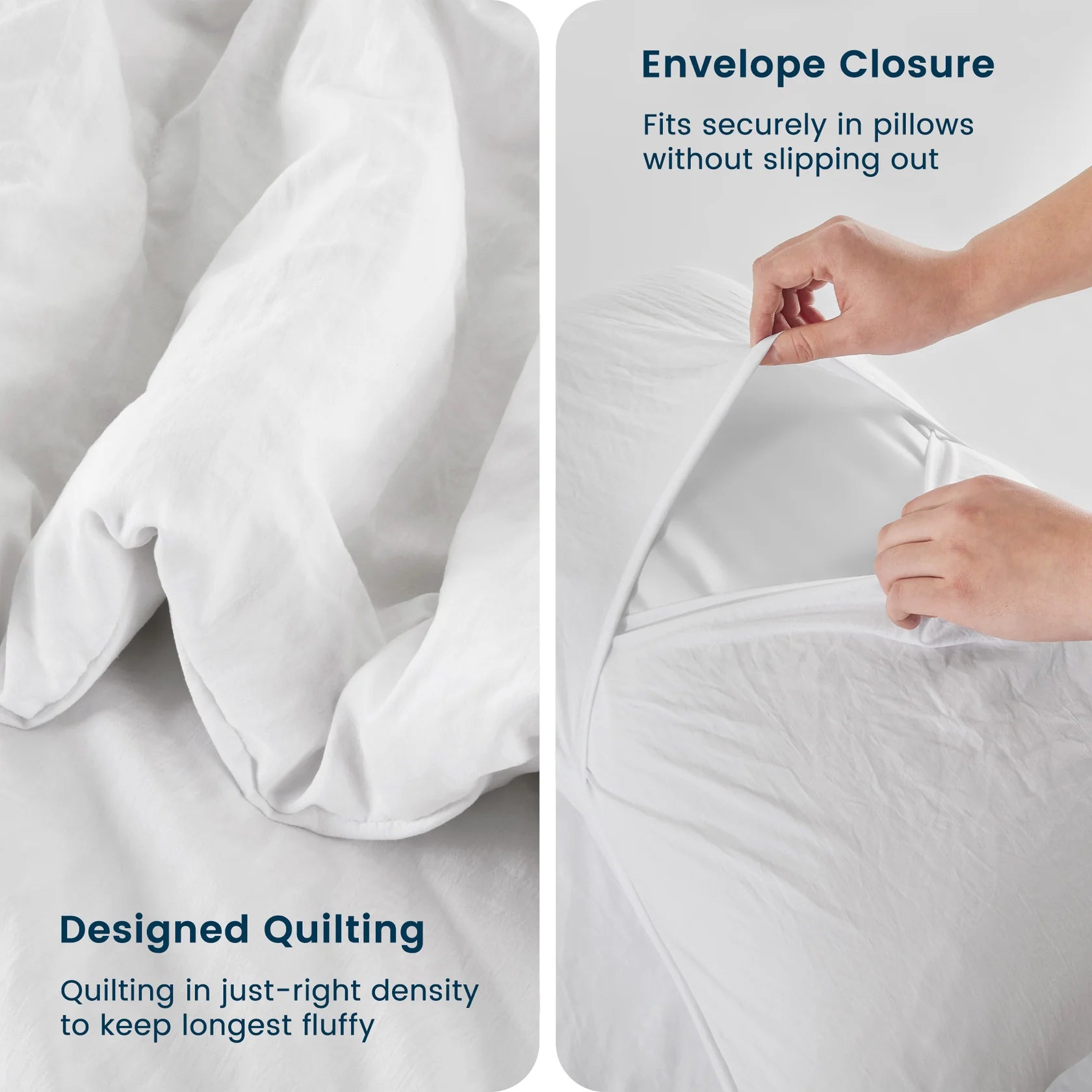 Stonewashed Comforter Set - Natural Wrinkle Texture with Pillow Sham