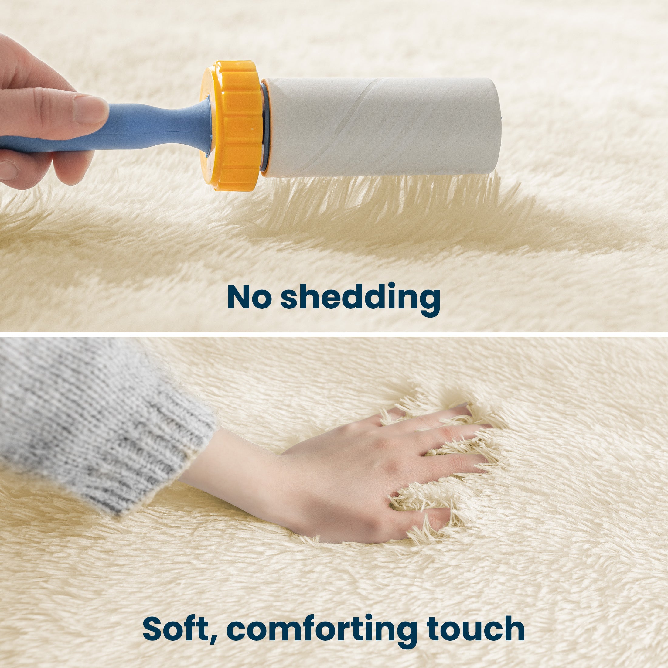 Sleep Zone Ultra-Soft Plush Area Rug