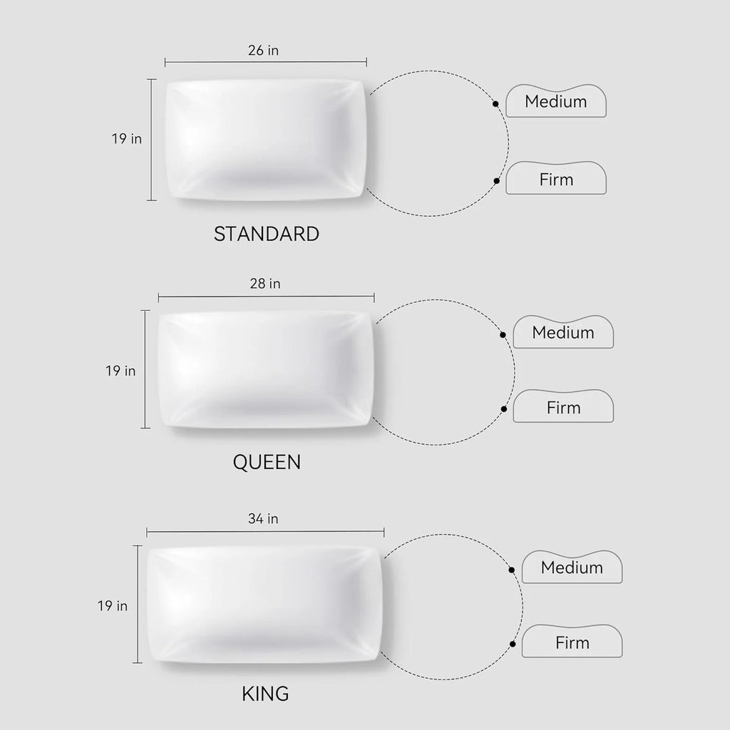 Breathable Sandwich Mesh Pillow Set of 2