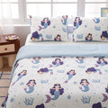 Kids Cooling Comforter Set Full/Queen Size, Soft Breathable Bedding with Pillow Shams