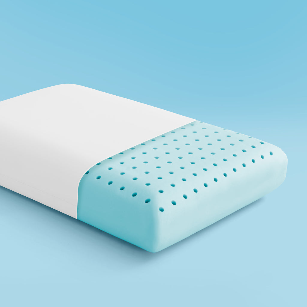 Cooling Memory Foam Pillow - Breathable & Supportive for All Sleep Positions