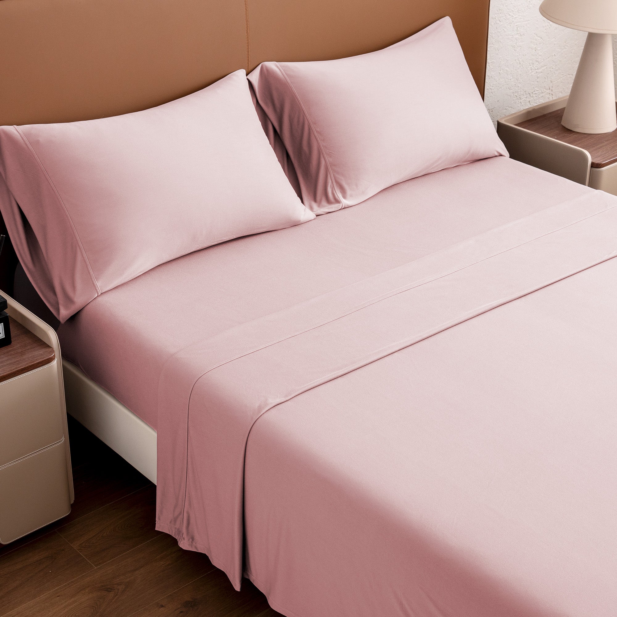 Jersey Knit Sheet Set, 14 Inch Deep Pocket Bedding