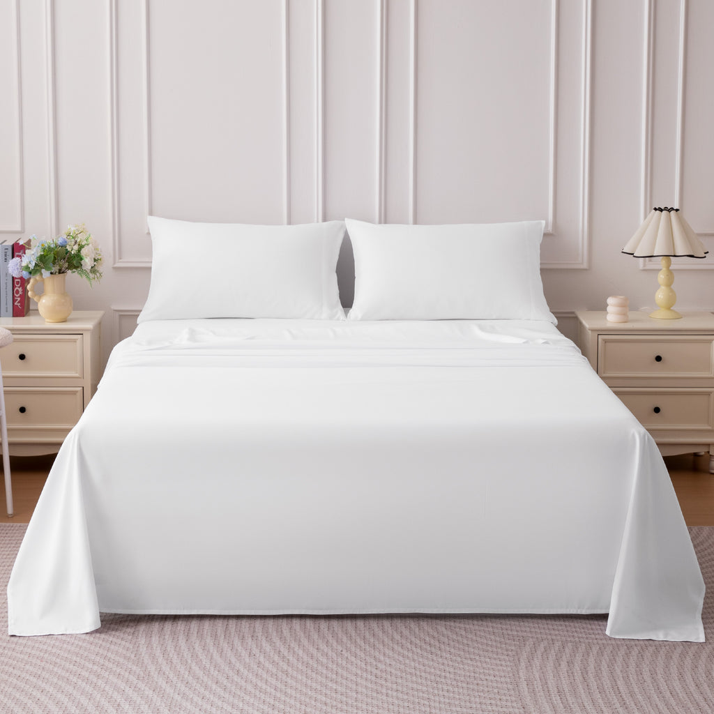 85gsm Bed Sheet Set, Microfiber Wrinkle-free Bedding set