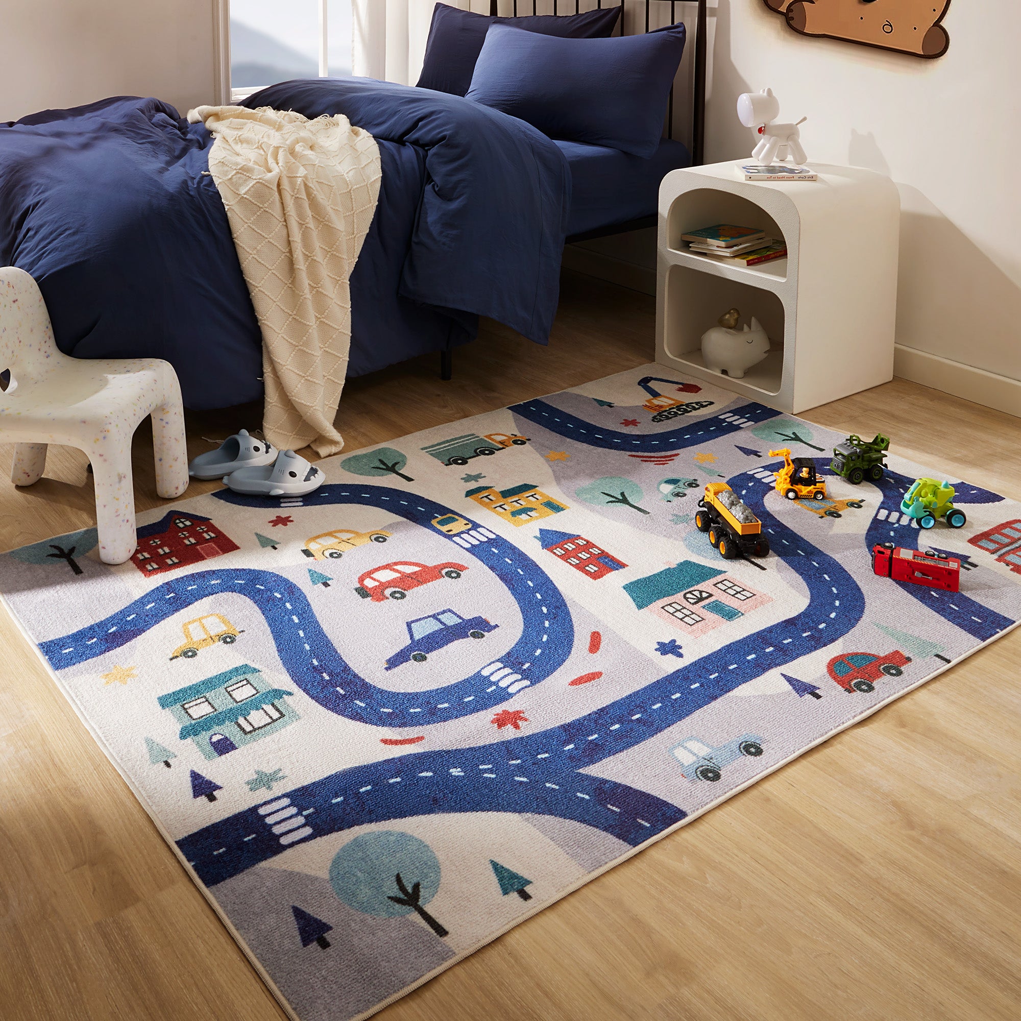 Kids Rugs for Playroom, Non Slip Area Rugs for Bedroom