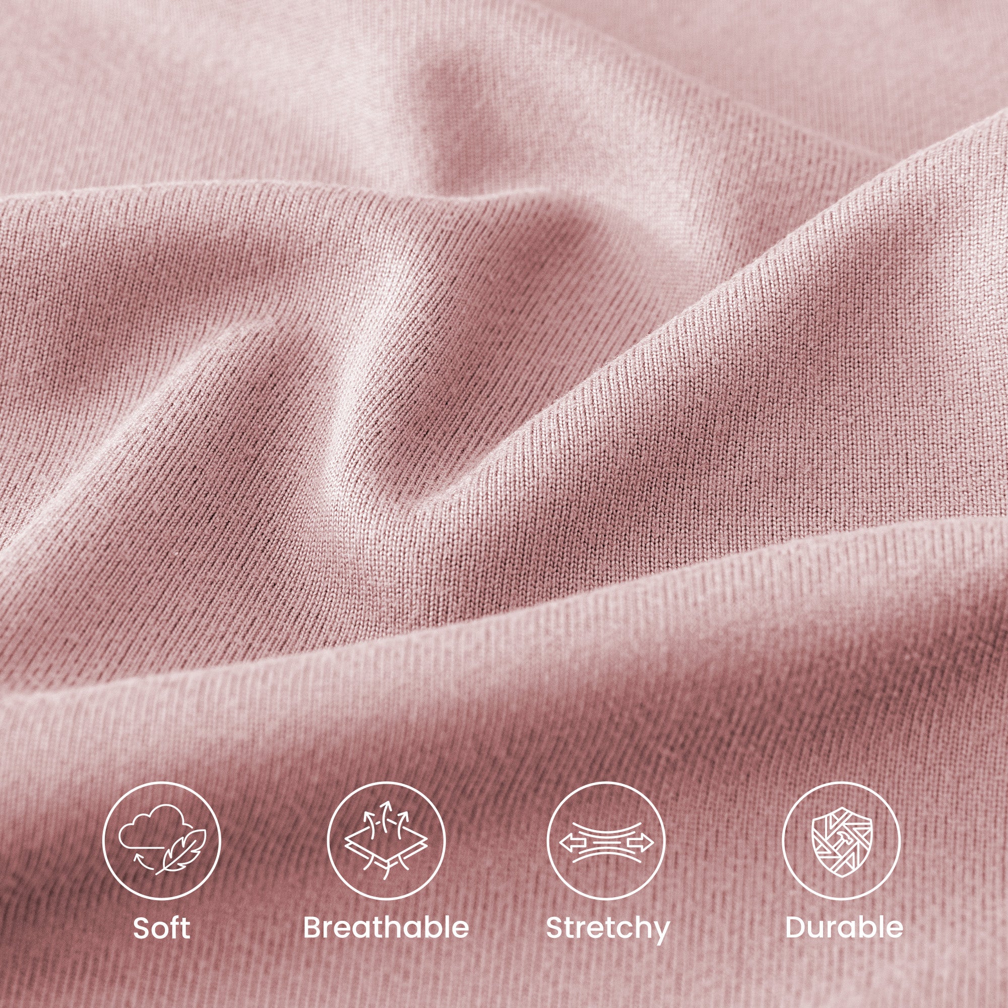 Jersey Knit Sheet Set, 14 Inch Deep Pocket Bedding
