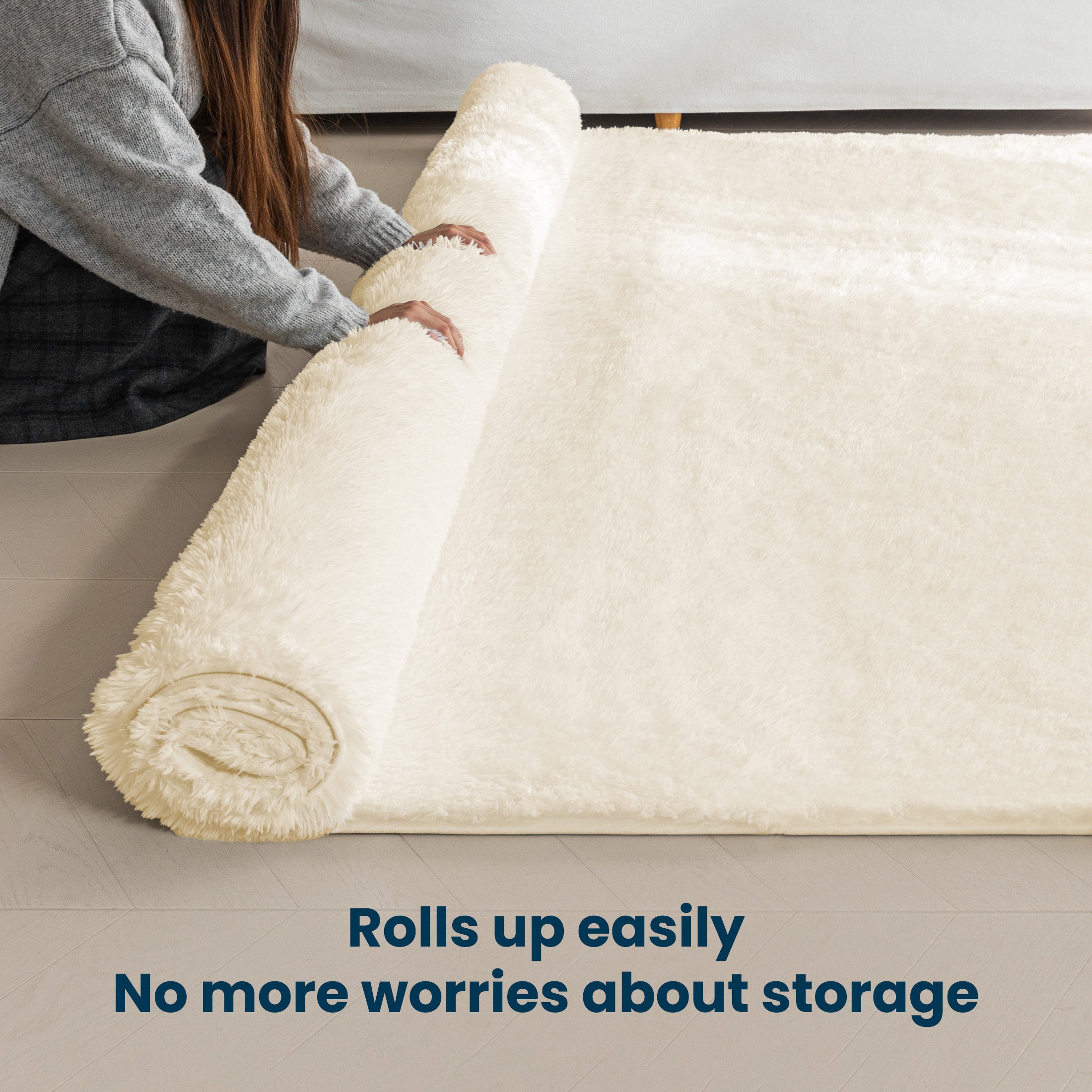 Sleep Zone Ultra-Soft Plush Area Rug