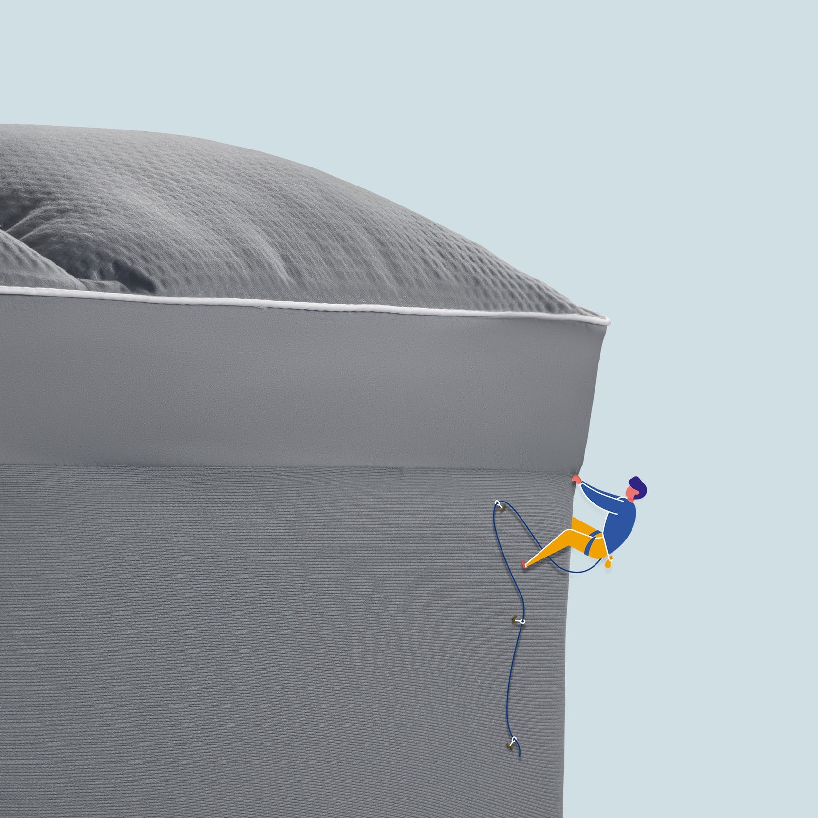 Extra Fluffy Mattress Pad Deep Pocket