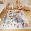 Kids Rugs for Playroom, Non Slip Area Rugs for Bedroom