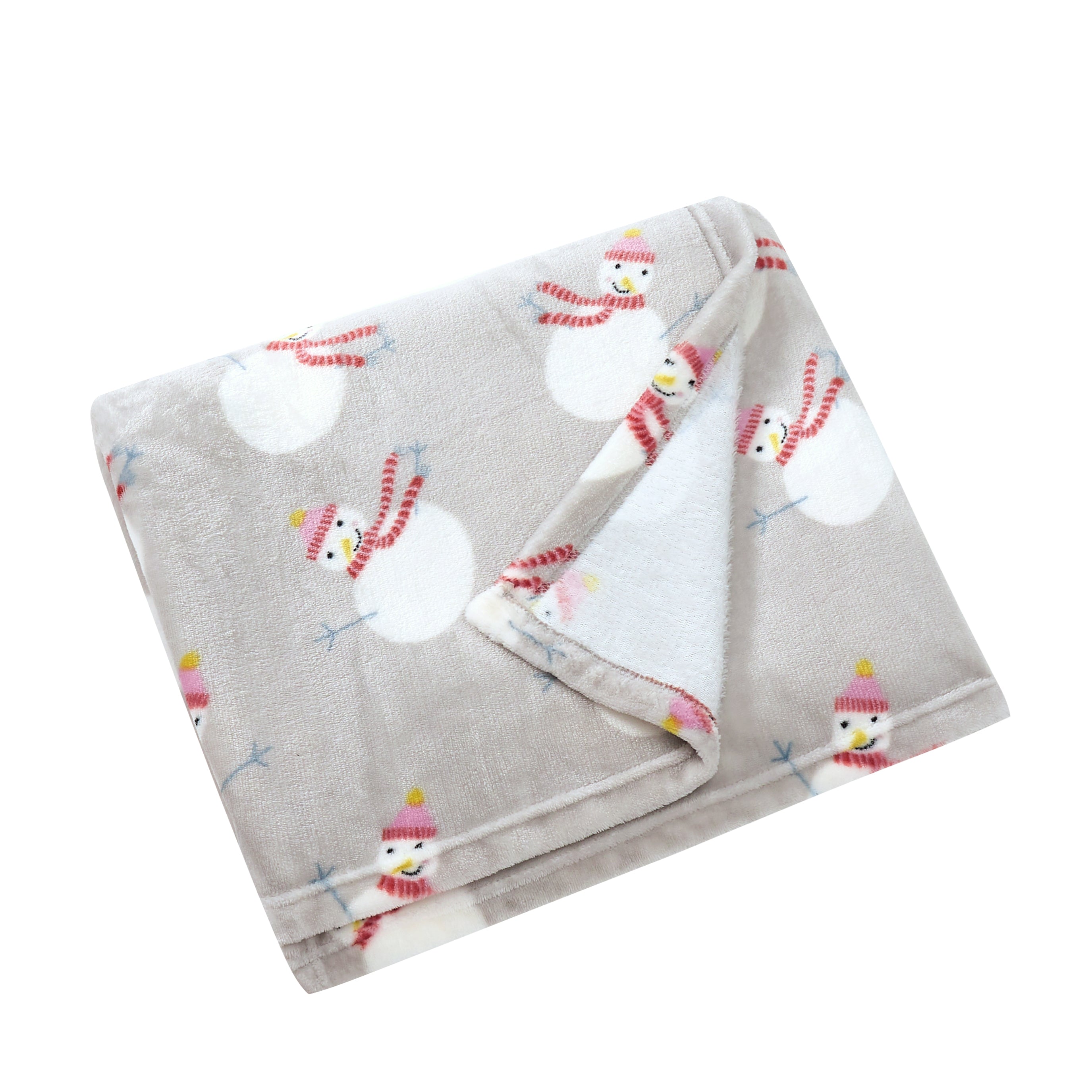 Christmas Velvet Plush Throw Blanket – 220GSM Soft Flannel, Holiday Prints, Cozy and Durable, Machine Washable Gift Throw for Bed, Sofa, Travel