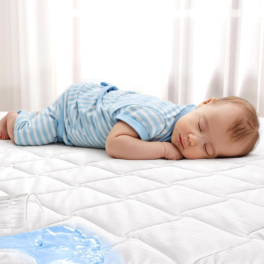 Waterproof Crib Mattress Pad Toddler Mattress Protector