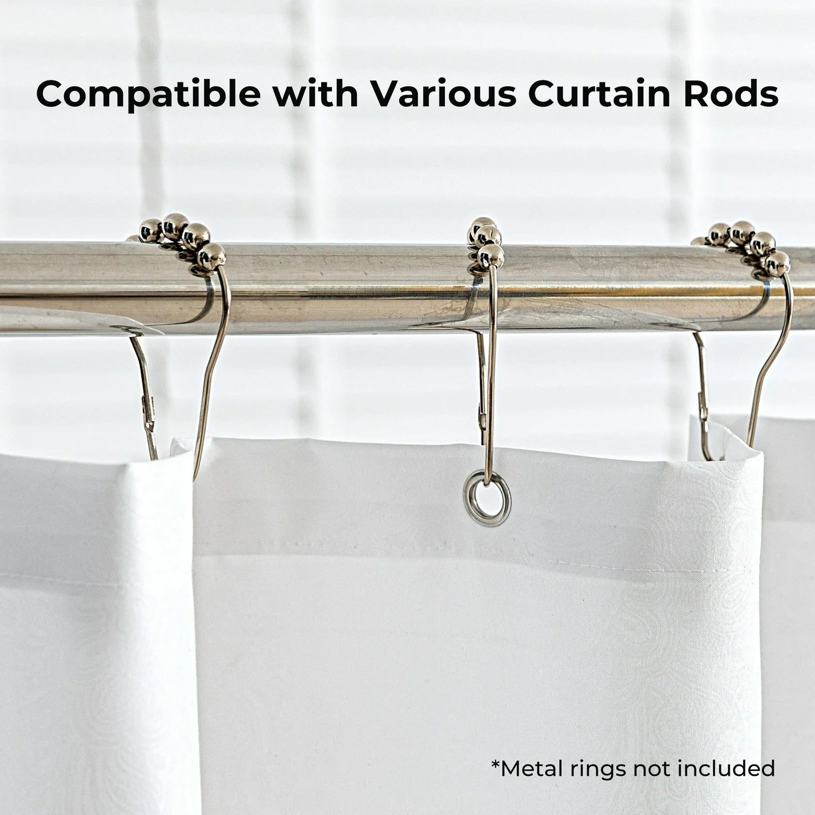 Bathroom Shower Curtain, Waterproof, Oeko-Tex Certification, 72"x72"