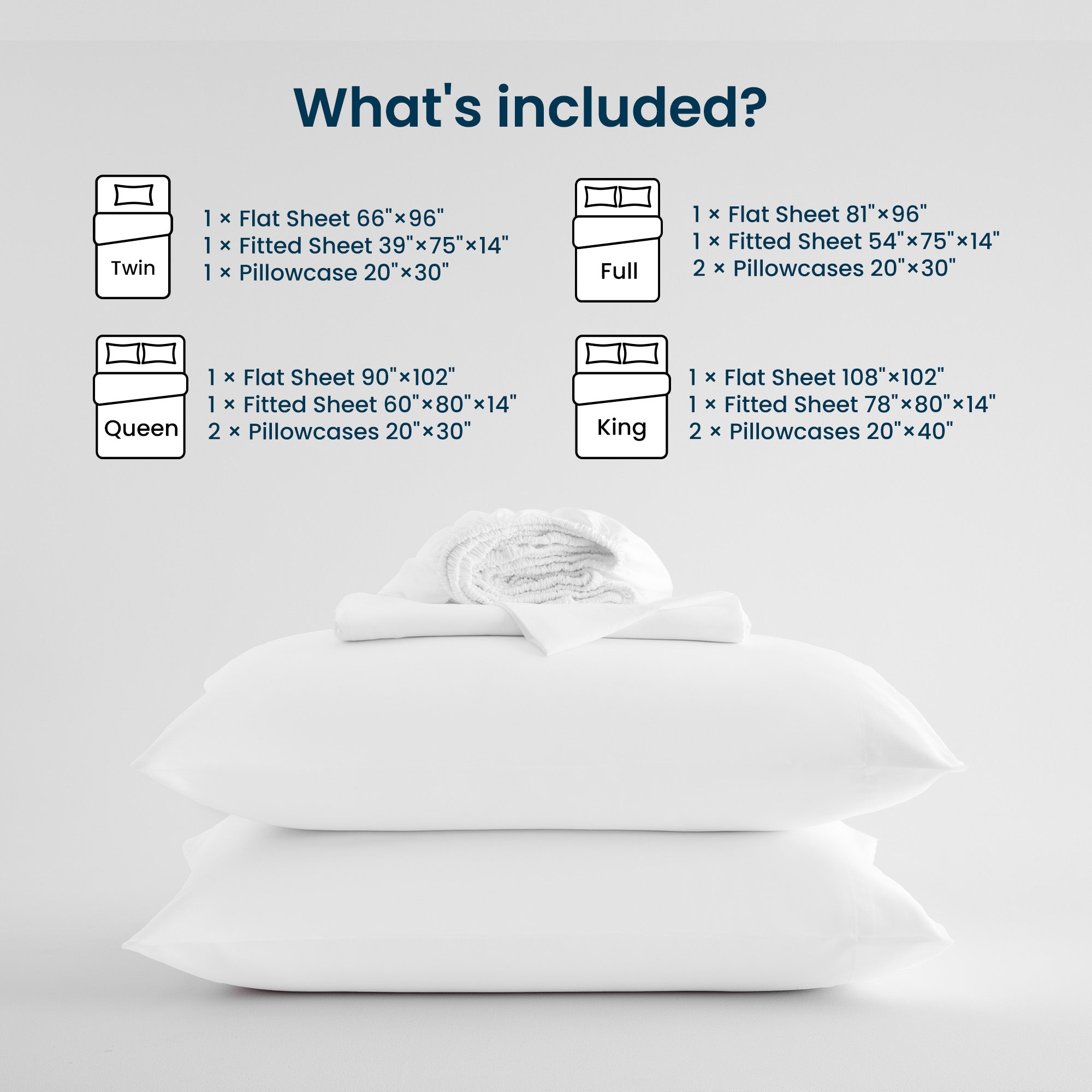 85gsm Bed Sheet Set, Microfiber Wrinkle-free Bedding set