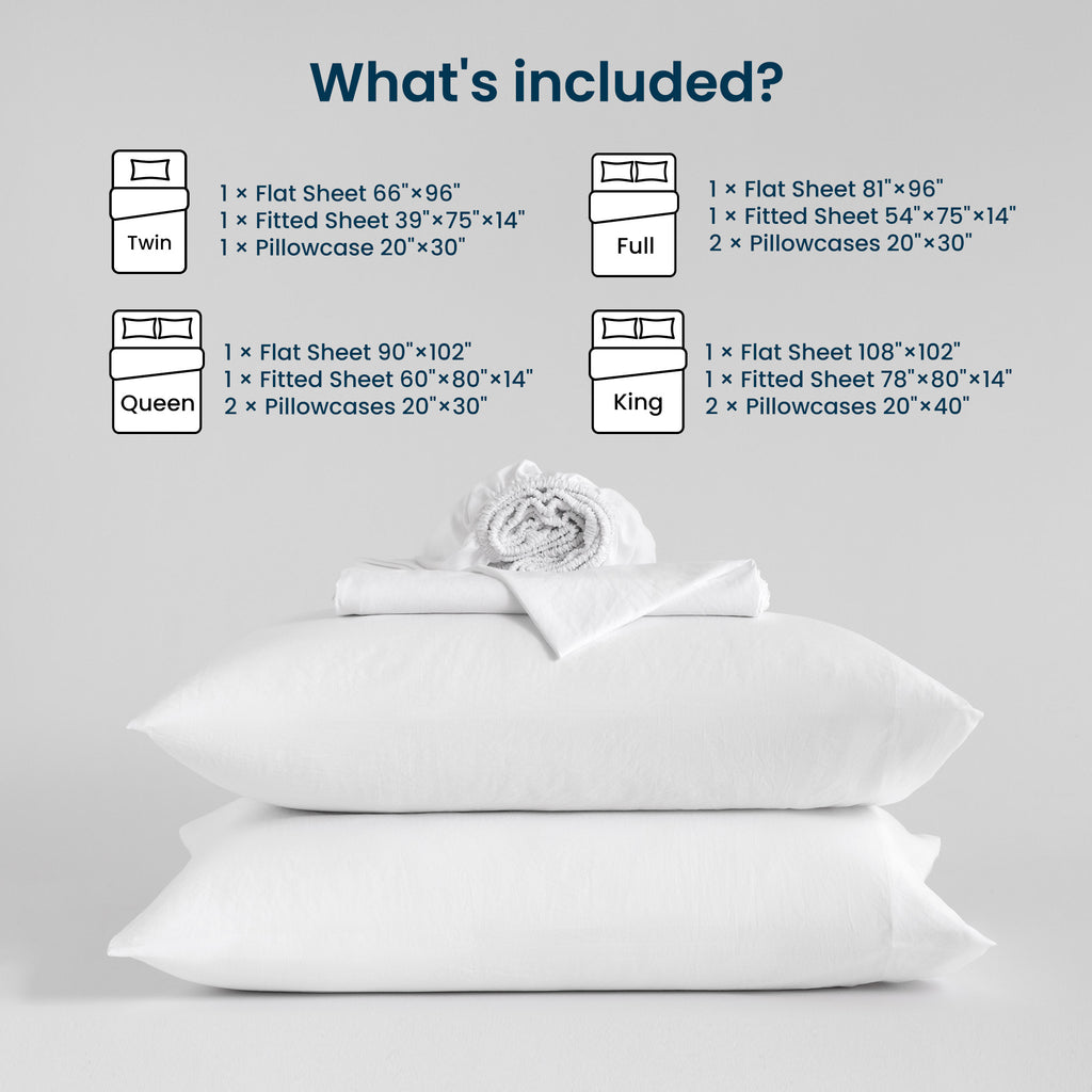 Washed Microfiber Sheet Set, Black 14 Inch Deep Pocket, Ultra Soft All Season