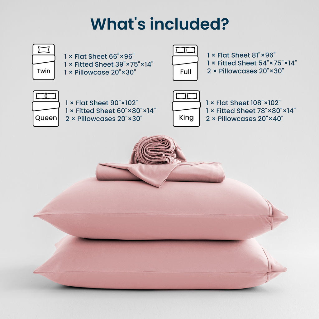 Jersey Knit Sheet Set, 14 Inch Deep Pocket Bedding